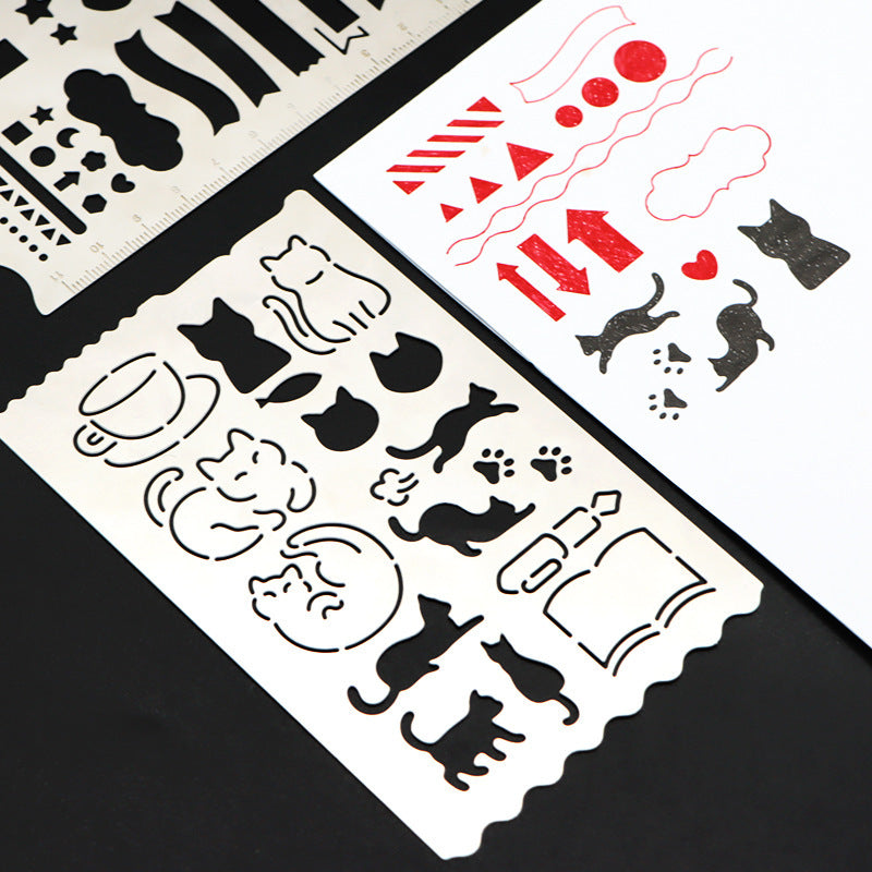 Notebook Decorative Stencils