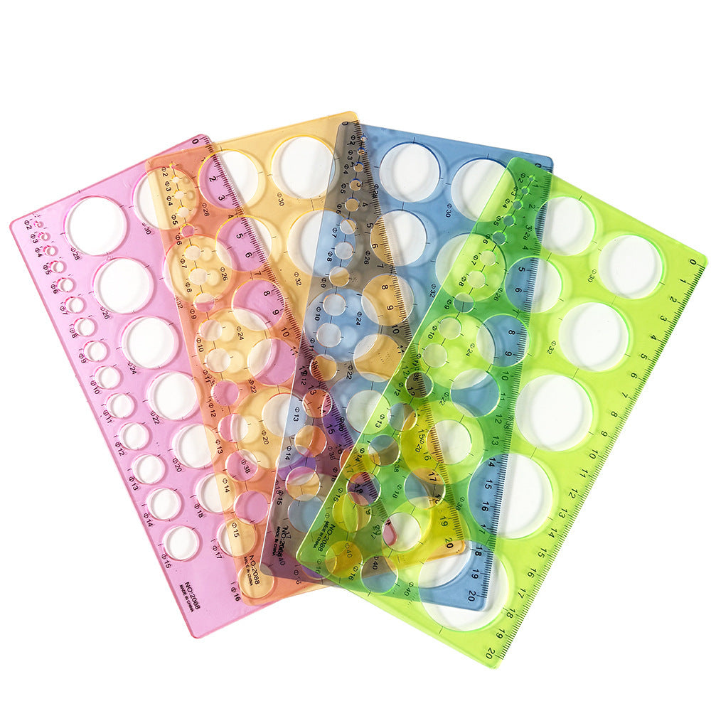 Colored Circle Drawing Templates