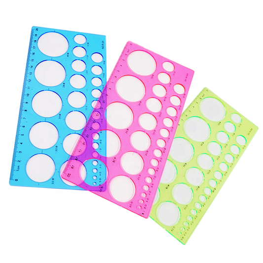 Circle and Oval Drawing Templates