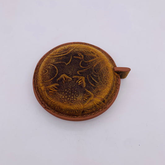 Brown Round-Case Measuring Tape